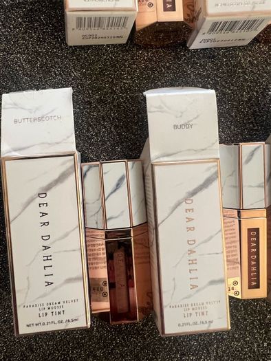dear dahlia Paradise Dream Velvet Lip Mousse Tint BNIB 5 shades available