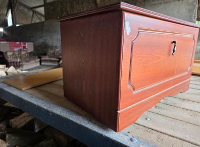 Vintage wooden storage chest