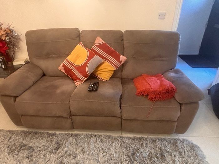Living room sofa set