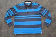 Crew Clothing Men's Striped Rugby Shirt Size Large/XL