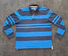 Crew Clothing Men's Striped Rugby Shirt Size Large/XL