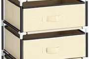 Cabinet Storage Shelf with 4 Fabric Drawers - Free Delivery Nationwide