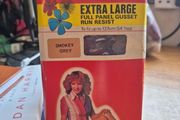 Vintage Nicola Jane Panti Hose Extra Large full panel gusset run resist