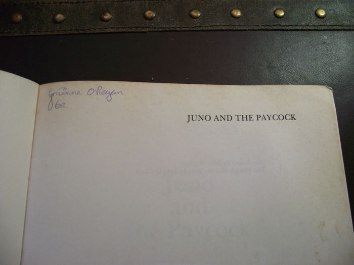 Sean O'Casey Play 'Juno and the Paycock' edited by Sean Moffatt