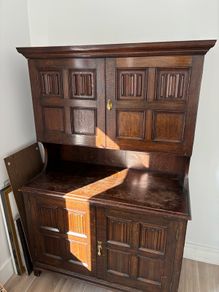 Solid Oak Cabinet