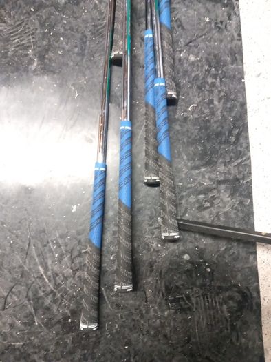 mizuno irons jpx callaway 5 wood and taylormade bag
