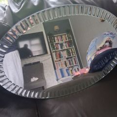Beautiful glass mirror