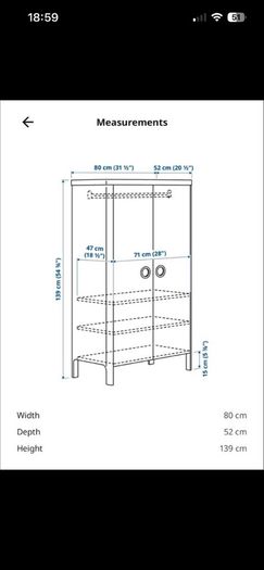 IKEA kids wardrobe and drawers