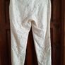 Cream Lace River Island Trousers size 10 Image 4