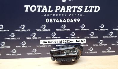 Bmw x3 G01 lci 2022-on headlight