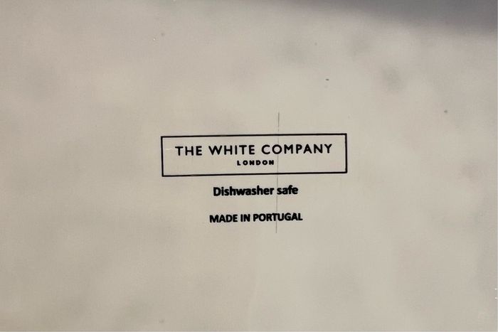 The White Company - Extra large bowl and extra large plate