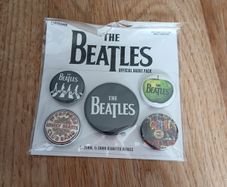 The Beatles official badge pack.
