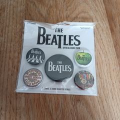 The Beatles official badge pack.