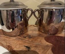 Royal Worcester lidded pots