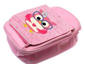 Pink Lunch Bag for Kids with custom printed personalised photo or image / back to school stationery