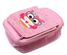 Personalized Pink Lunch Bag for Kids / back to school stationery