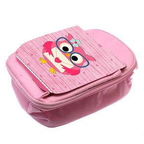 Personalized Pink Lunch Bag for Kids / back to school stationery