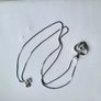 Sterling silver necklace pendant with heart Image 3