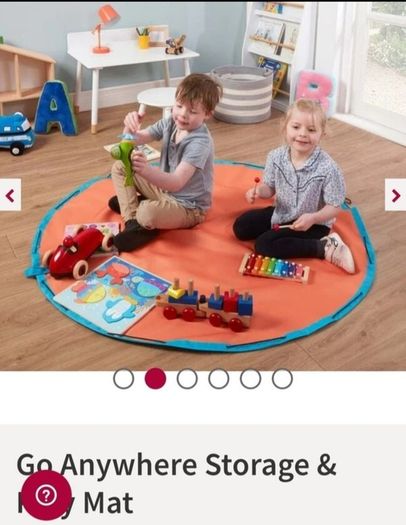 Brand New Play Away & Pack Away - Go Anywhere Storage & Play Mat - RRP - 14.99