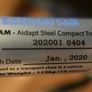 AIDAPT Grey Steel Compact Transit Wheelchair VA171HAM (very good condition without footrest) Image 10