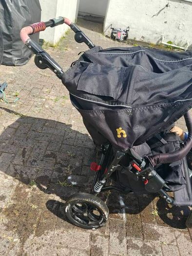 out and about double buggy