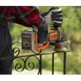Black & Decker 18V Cordless Angle Grinder + 4.0 Ah Li-ion battery + Charger Image 7
