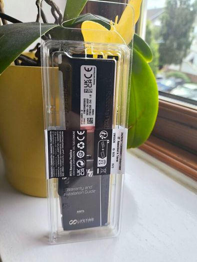 1x32GB ddr5 6000MHz CL30 Kingston Fury RGB EXPO XMP Brand New sealed