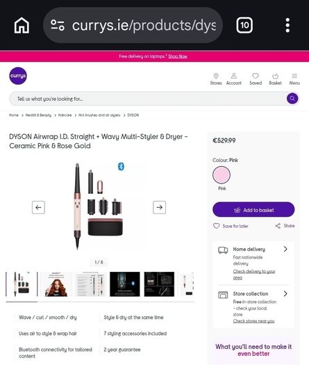 dyson airwrap I.D.