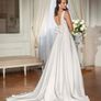 Wedding dress fits size 10 Image 6