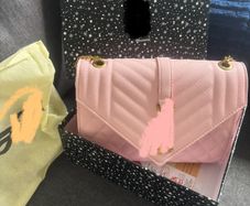 Luxury pink handbag