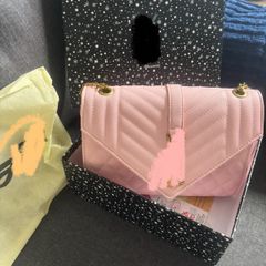 Luxury pink handbag