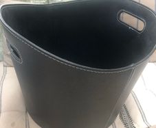 basket faux leather