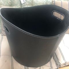 basket faux leather