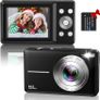 FREE EXPRESS SHIPPING Digital Camera, Hauyince FHD 1080P 44MP Compact Camera, Vlogging Camera with 16X Digital Zoom, Powerful Camera Image 3