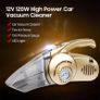 4-in-1 12V Multifunction Car Vacuum Cleaner Tire Air Pump Pressure Detection Gauge LED Light High Power Car Vacuum Cleaning Kit Image 5