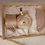 The Leonardo Collection Tea Cup, Saucer And Teapot Pearlescent With Gold Trim Image 4