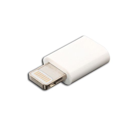 2PCS - [Micro USB (Female) to USB-C (Male) + Micro USB (Female) to Apple Lightning (Male)] Convertors/Adapters (Brand New/Warranty)