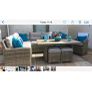 Garden Furniture Completed Set with Cushions Image 3