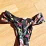 Brazilian Tropical Floral Asymmetric One-Shoulder Bikini Set Image 4