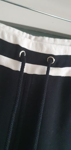 GUCCI black striped cotton  track pants Sz M (10-14) Rrp 450 (New)