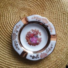 Limoges porcelain ashtray