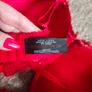 Red Push Up Laced Bra 36C Image 3