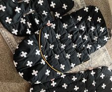 Pram accessories- footmuff set