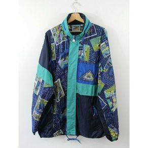 Vintage Jeantex Oversized Windbreaker Size XL.
