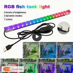 RGB Aquarium Landscape Light with 7 Colours And 3 Dynamic Modes,