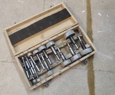 Forstner Bit Set - 15 pieces in timber box