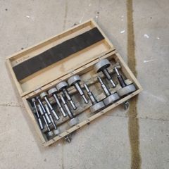 Forstner Bit Set - 15 pieces in timber box