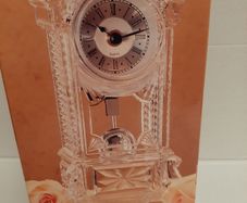 Crystal Clock large new in box FROM USA