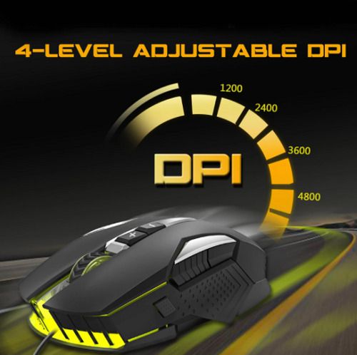 Optical Gaming Mouse Best PC 5500 DPI 7 Button
