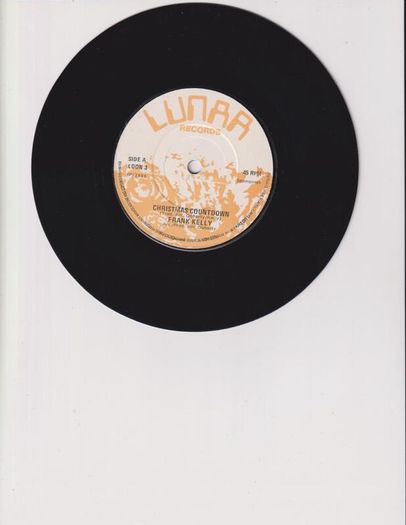 Frank Kelly Christmas Countdown 1983 Irish Pressing 45 Rpm